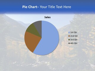A Scenic View Of A Mountain Range With A River In The Foreground PowerPoint Template