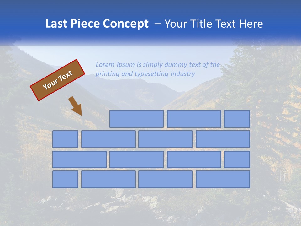 A Scenic View Of A Mountain Range With A River In The Foreground PowerPoint Template