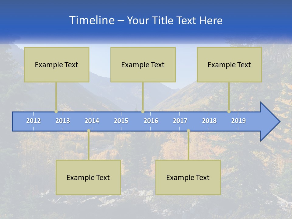 A Scenic View Of A Mountain Range With A River In The Foreground PowerPoint Template