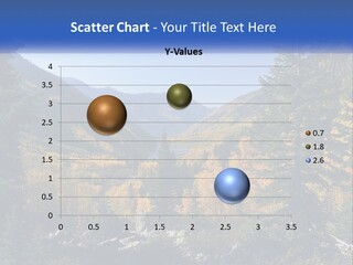 A Scenic View Of A Mountain Range With A River In The Foreground PowerPoint Template