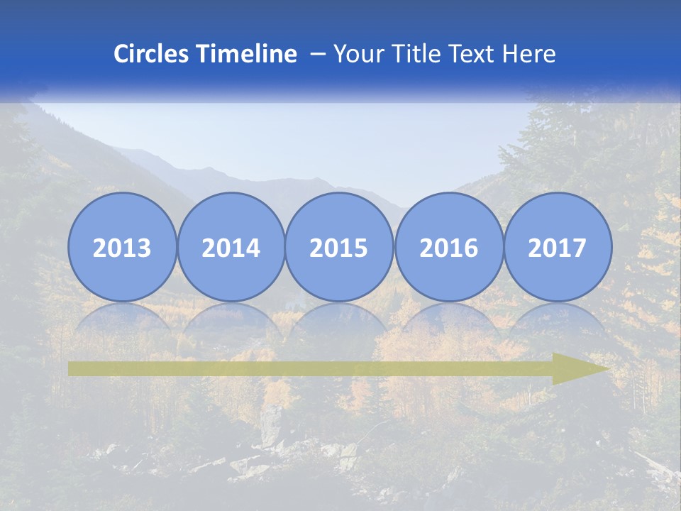 A Scenic View Of A Mountain Range With A River In The Foreground PowerPoint Template