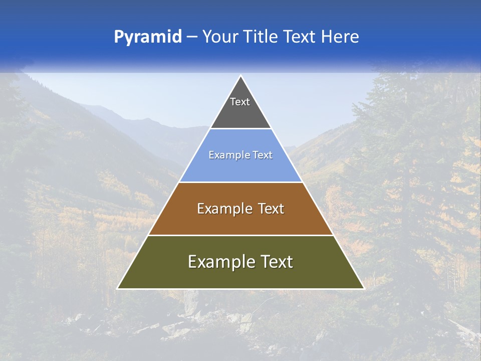 A Scenic View Of A Mountain Range With A River In The Foreground PowerPoint Template