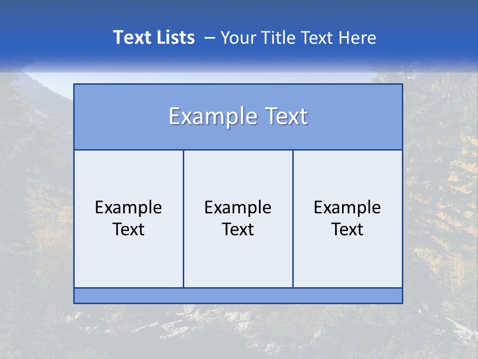 A Scenic View Of A Mountain Range With A River In The Foreground PowerPoint Template