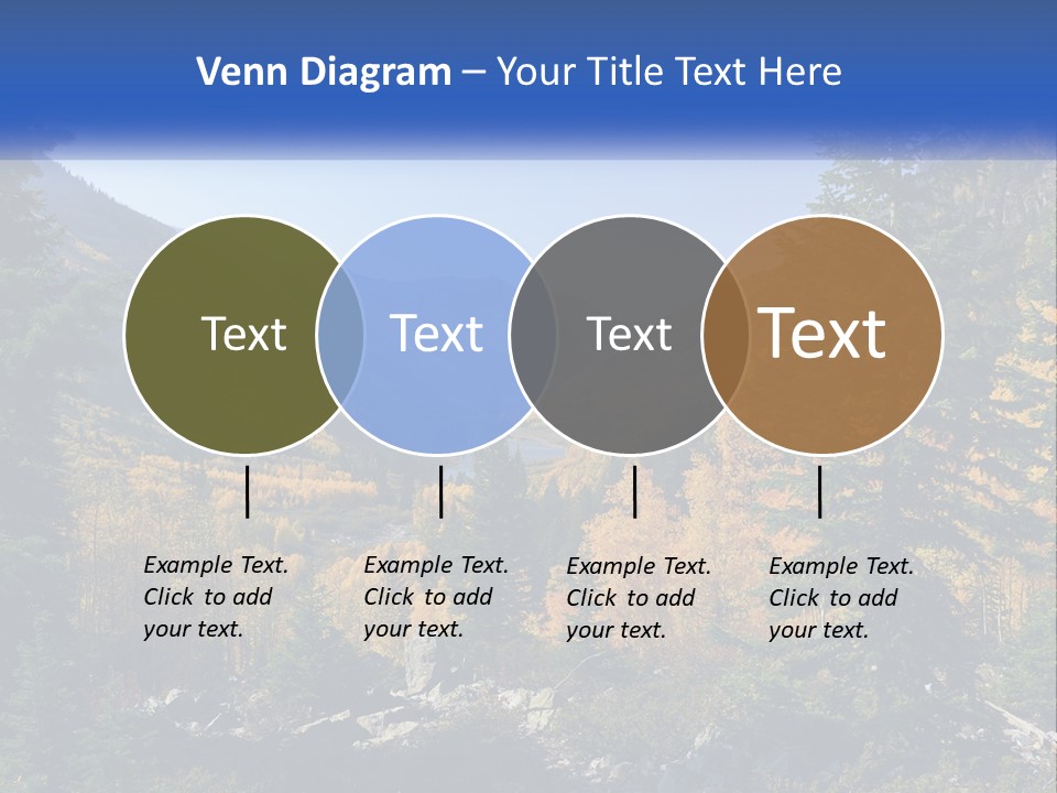 A Scenic View Of A Mountain Range With A River In The Foreground PowerPoint Template