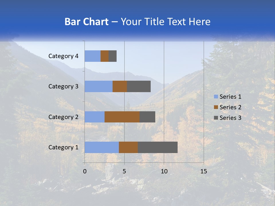A Scenic View Of A Mountain Range With A River In The Foreground PowerPoint Template