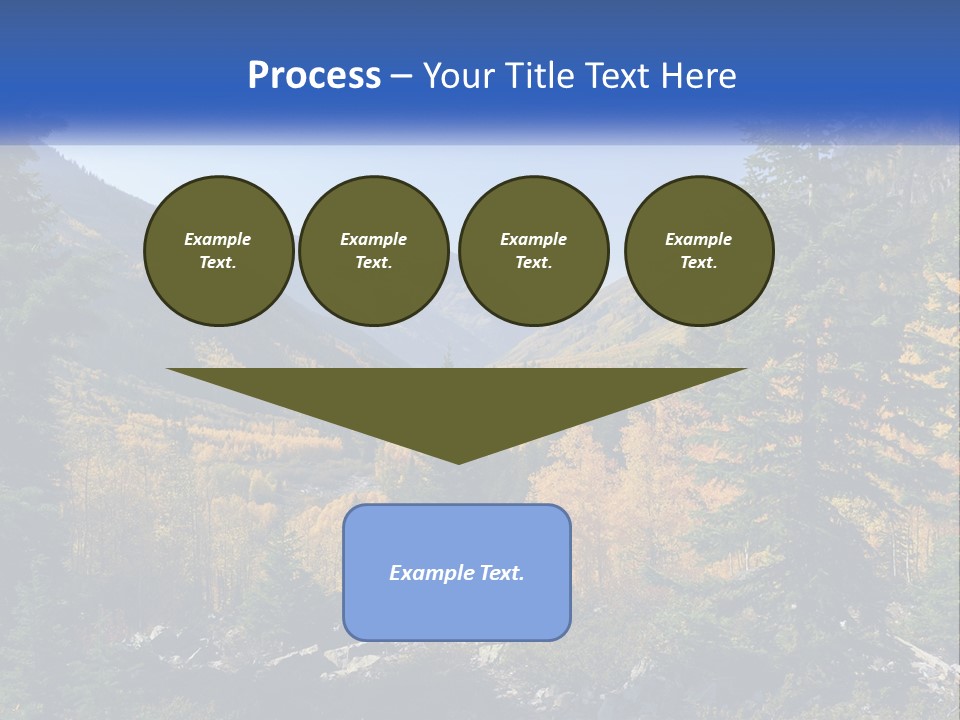 A Scenic View Of A Mountain Range With A River In The Foreground PowerPoint Template