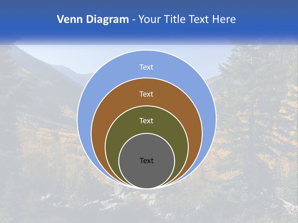 A Scenic View Of A Mountain Range With A River In The Foreground PowerPoint Template