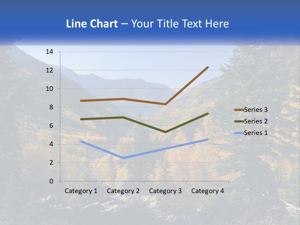 A Scenic View Of A Mountain Range With A River In The Foreground PowerPoint Template