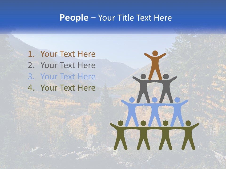 A Scenic View Of A Mountain Range With A River In The Foreground PowerPoint Template