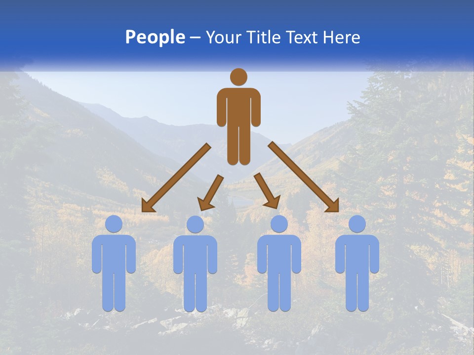 A Scenic View Of A Mountain Range With A River In The Foreground PowerPoint Template