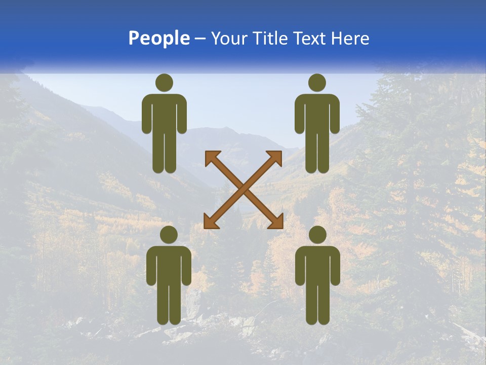 A Scenic View Of A Mountain Range With A River In The Foreground PowerPoint Template