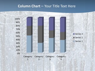 A Snowy Forest Powerpoint Presentation PowerPoint Template
