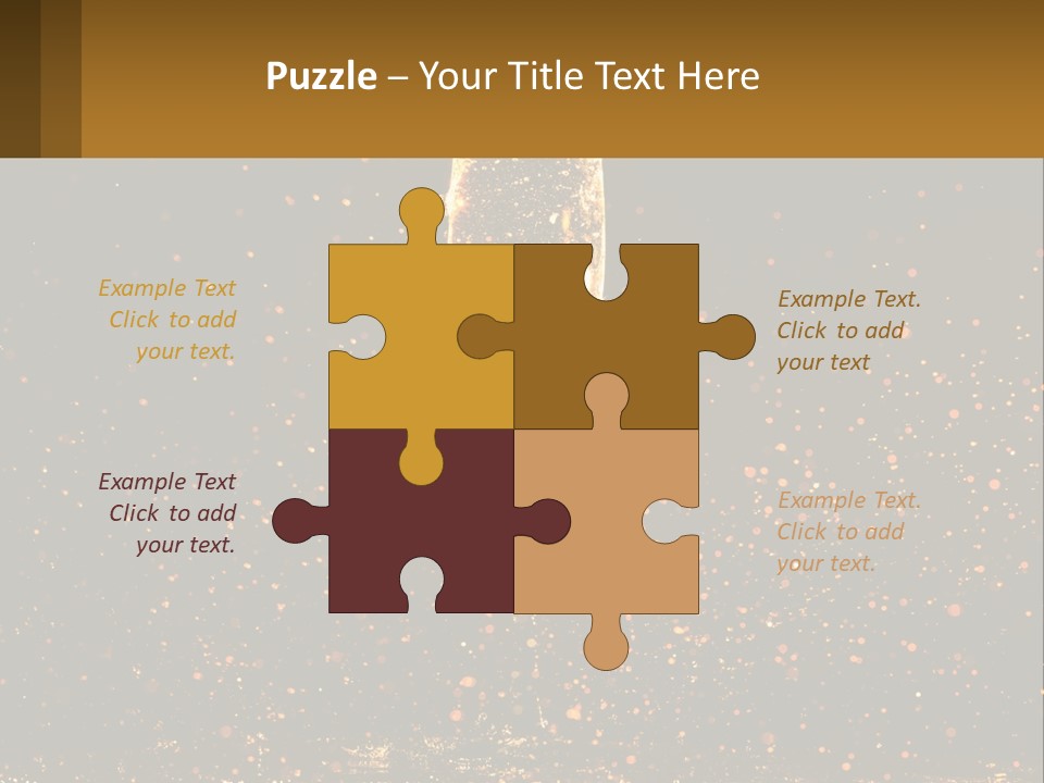 A Glass Of Champagne Is Being Poured Into The Air PowerPoint Template