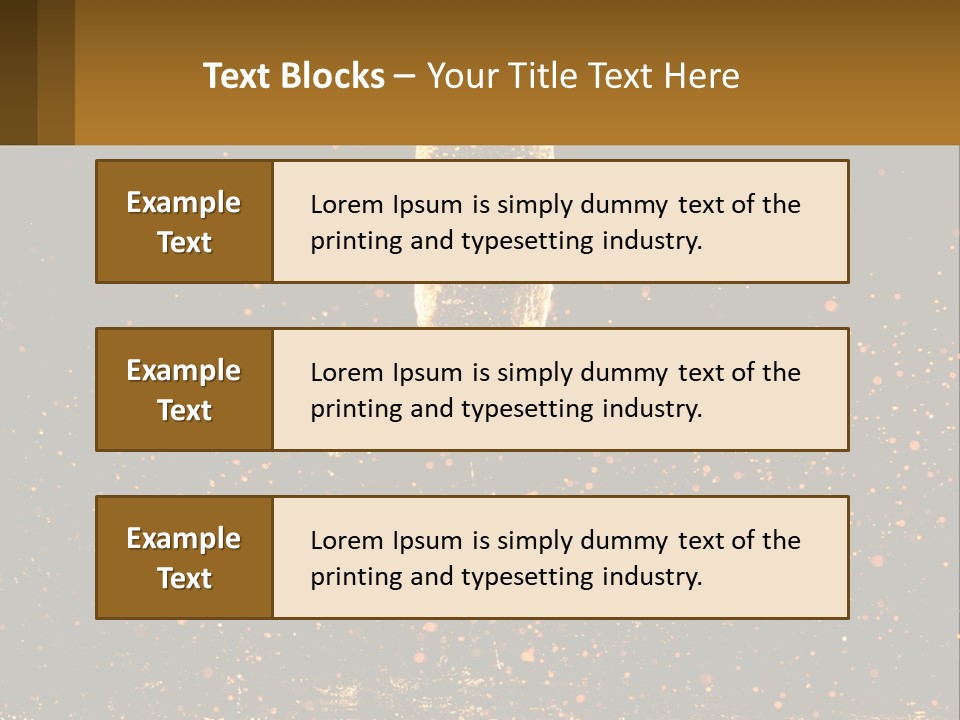 A Glass Of Champagne Is Being Poured Into The Air PowerPoint Template