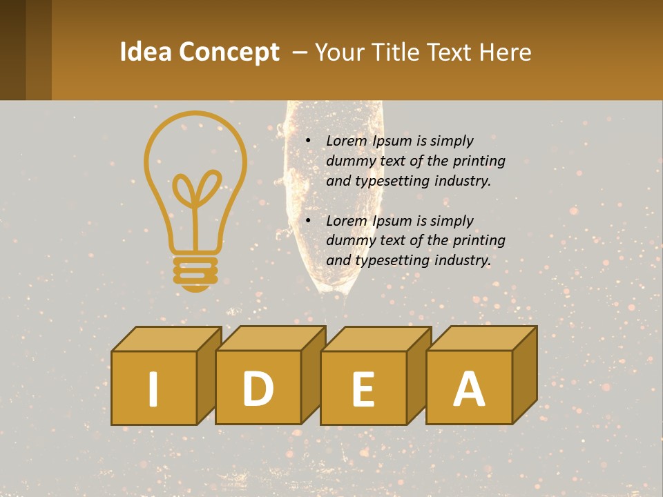 A Glass Of Champagne Is Being Poured Into The Air PowerPoint Template