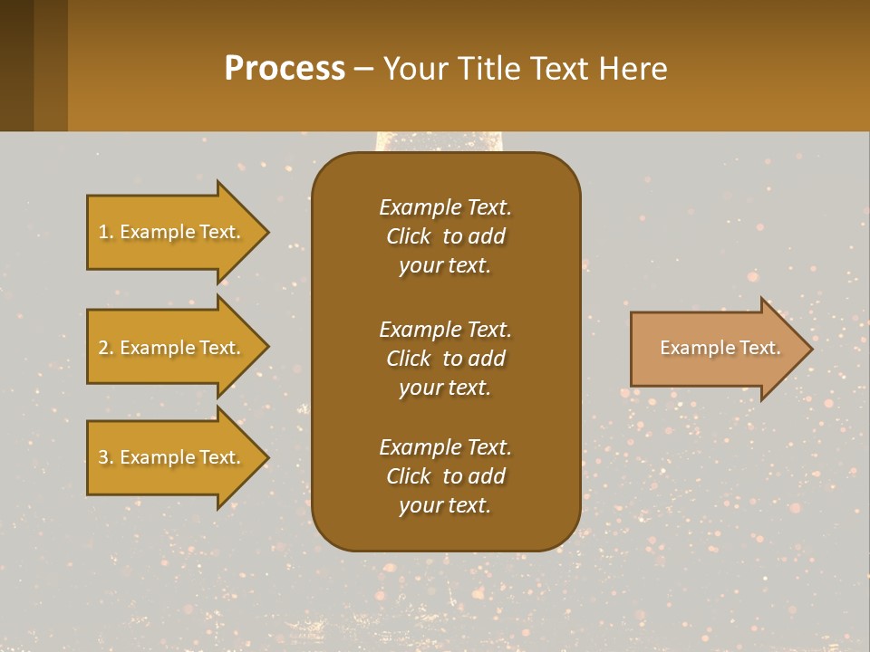 A Glass Of Champagne Is Being Poured Into The Air PowerPoint Template