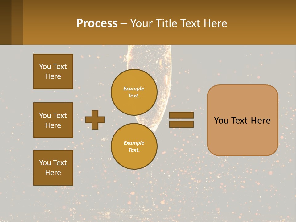 A Glass Of Champagne Is Being Poured Into The Air PowerPoint Template