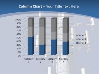 A Power Pole With A Blue Sky In The Background PowerPoint Template