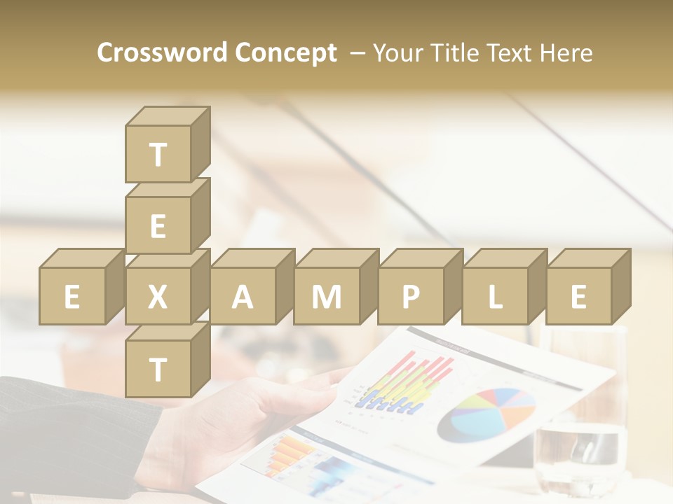 A Person Sitting At A Desk With Microphones In Front Of Them PowerPoint Template