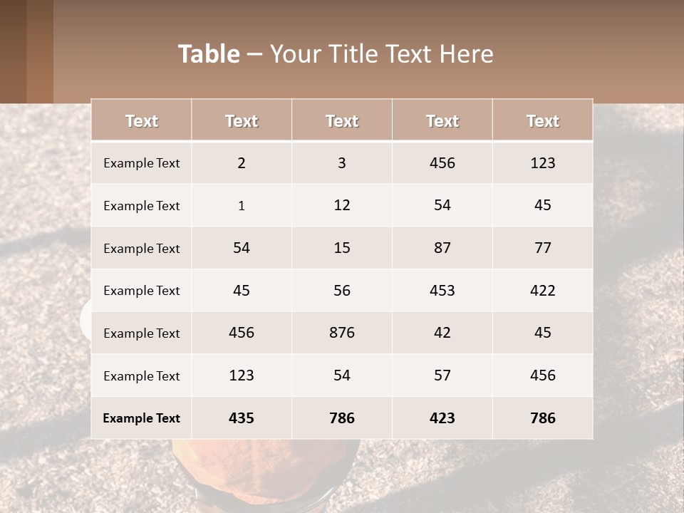 A Little Boy Sitting On A Swing In A Playground PowerPoint Template