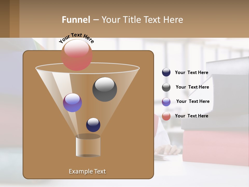 A Young Boy Sitting At A Table With A Pile Of Books PowerPoint Template