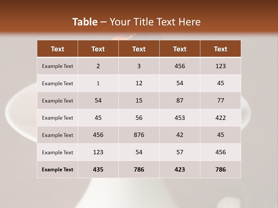 A Plate Of Pastries On A Table With Flowers PowerPoint Template