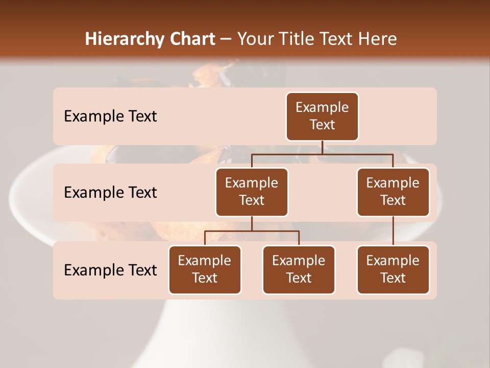 A Plate Of Pastries On A Table With Flowers PowerPoint Template