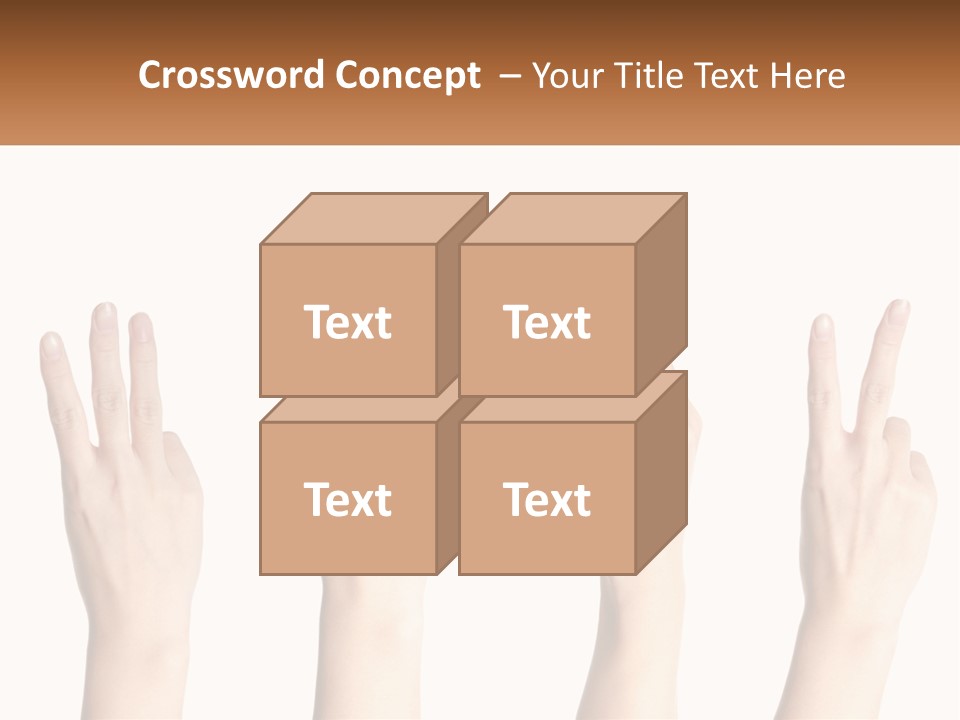 A Group Of Hand Gestures With A White Background PowerPoint Template