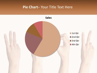 A Group Of Hand Gestures With A White Background PowerPoint Template