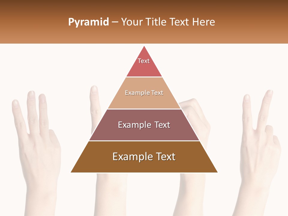 A Group Of Hand Gestures With A White Background PowerPoint Template