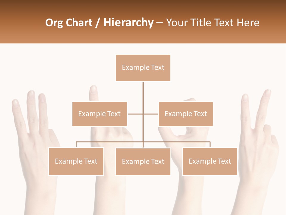 A Group Of Hand Gestures With A White Background PowerPoint Template