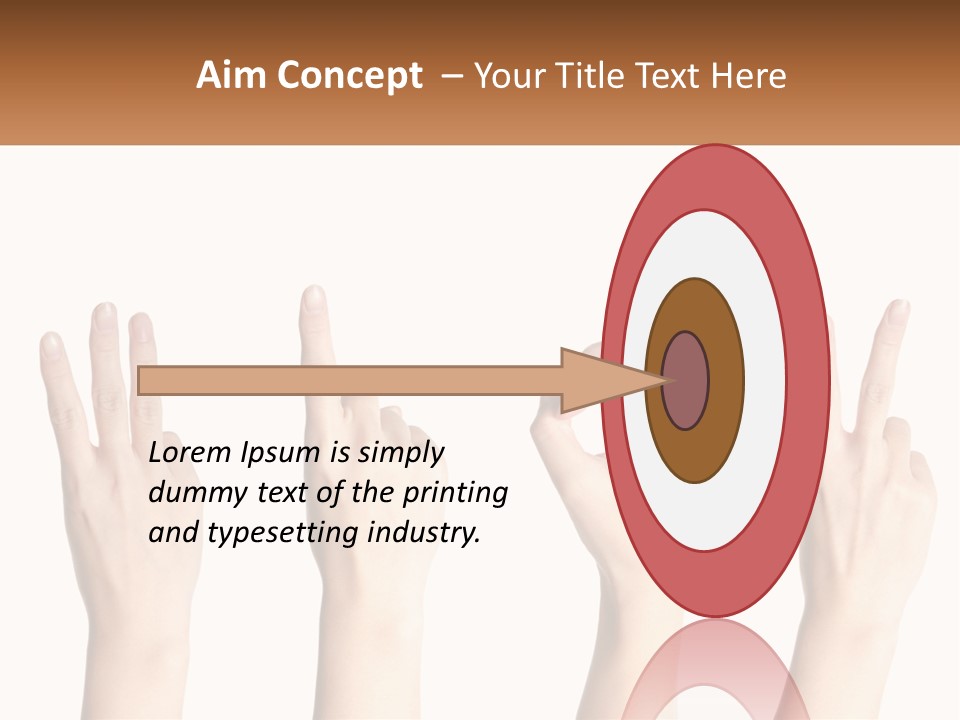 A Group Of Hand Gestures With A White Background PowerPoint Template