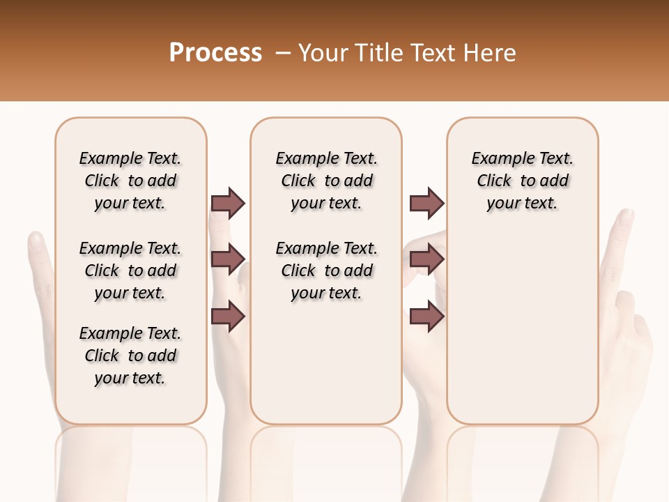 A Group Of Hand Gestures With A White Background PowerPoint Template