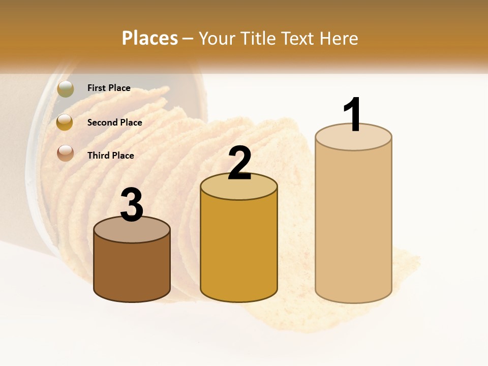 A Pile Of Crackers Sitting Inside Of A Roll Of Paper PowerPoint Template