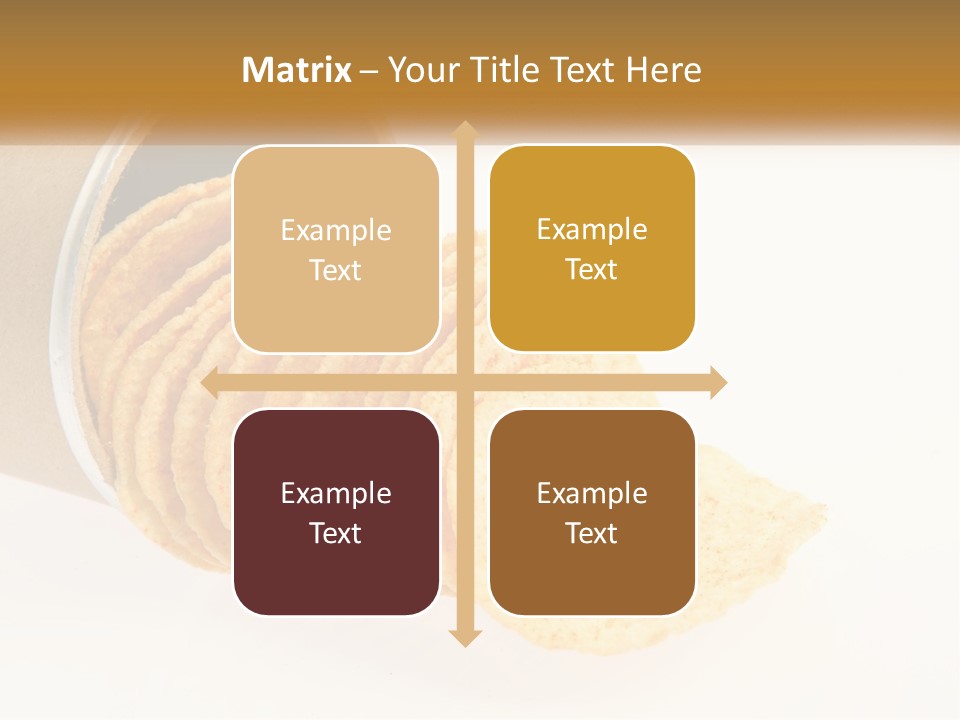 A Pile Of Crackers Sitting Inside Of A Roll Of Paper PowerPoint Template