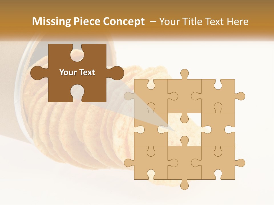 A Pile Of Crackers Sitting Inside Of A Roll Of Paper PowerPoint Template