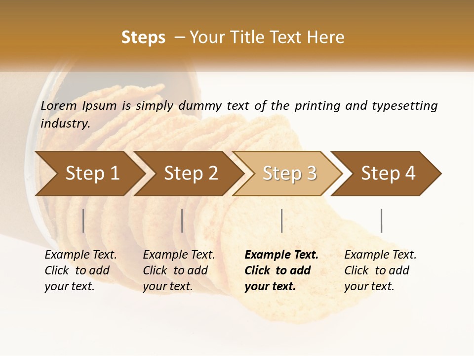 A Pile Of Crackers Sitting Inside Of A Roll Of Paper PowerPoint Template
