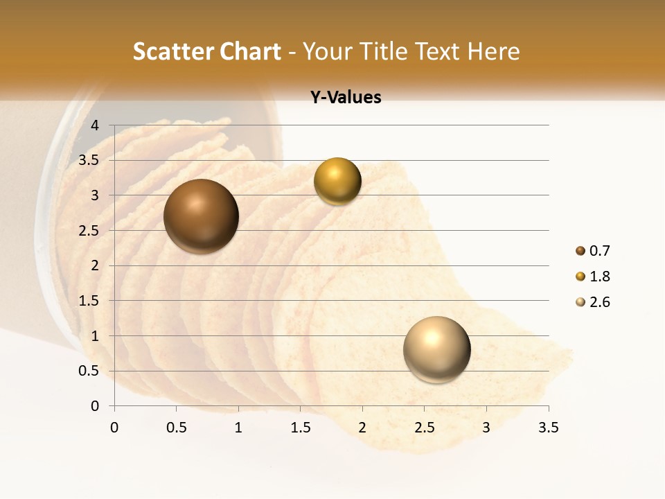 A Pile Of Crackers Sitting Inside Of A Roll Of Paper PowerPoint Template