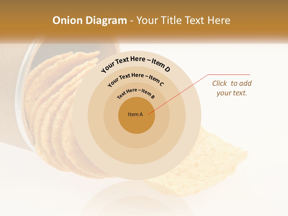 A Pile Of Crackers Sitting Inside Of A Roll Of Paper PowerPoint Template