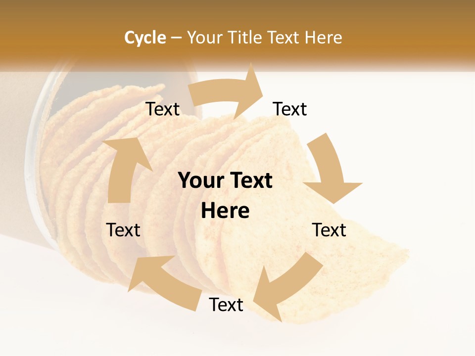 A Pile Of Crackers Sitting Inside Of A Roll Of Paper PowerPoint Template