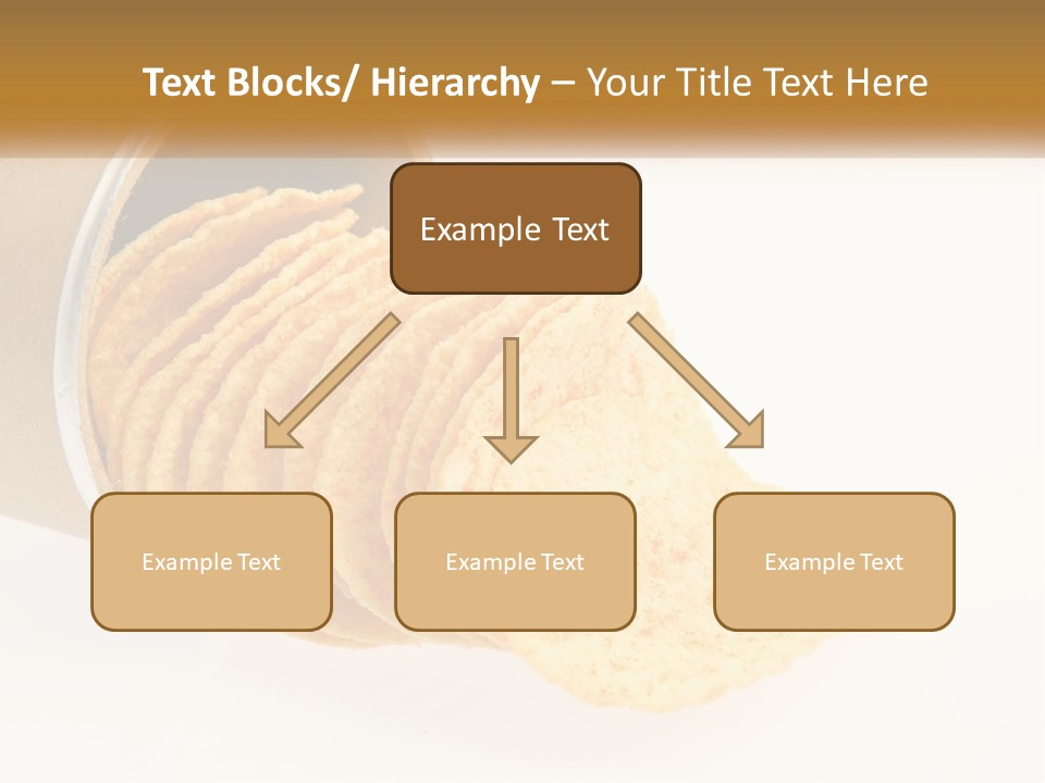 A Pile Of Crackers Sitting Inside Of A Roll Of Paper PowerPoint Template