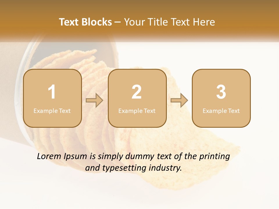 A Pile Of Crackers Sitting Inside Of A Roll Of Paper PowerPoint Template