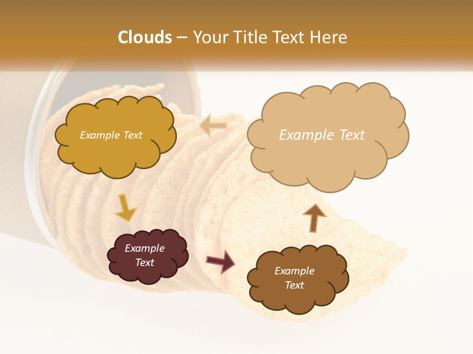 A Pile Of Crackers Sitting Inside Of A Roll Of Paper PowerPoint Template