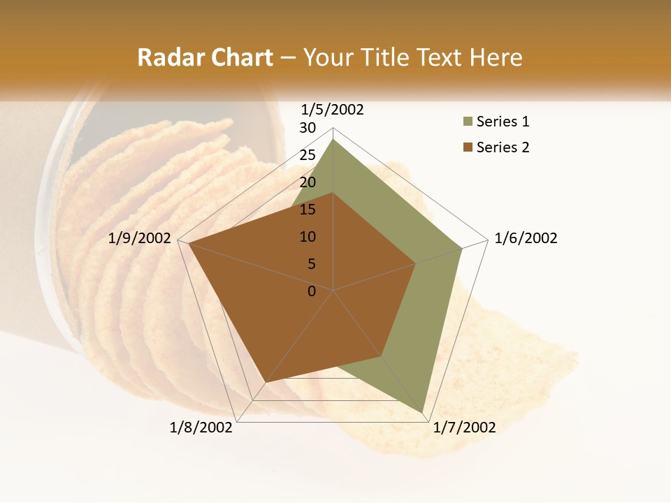 A Pile Of Crackers Sitting Inside Of A Roll Of Paper PowerPoint Template