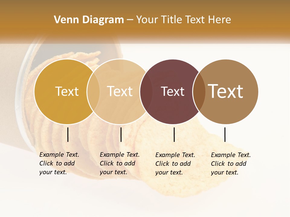 A Pile Of Crackers Sitting Inside Of A Roll Of Paper PowerPoint Template