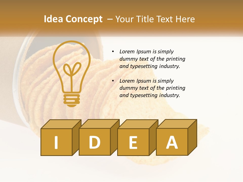 A Pile Of Crackers Sitting Inside Of A Roll Of Paper PowerPoint Template