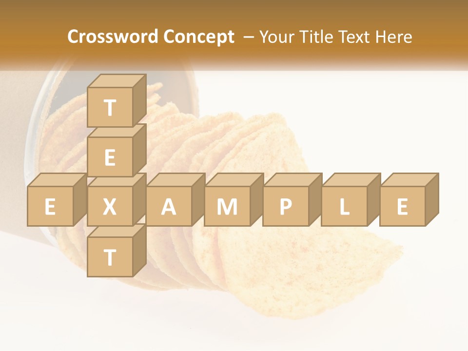 A Pile Of Crackers Sitting Inside Of A Roll Of Paper PowerPoint Template