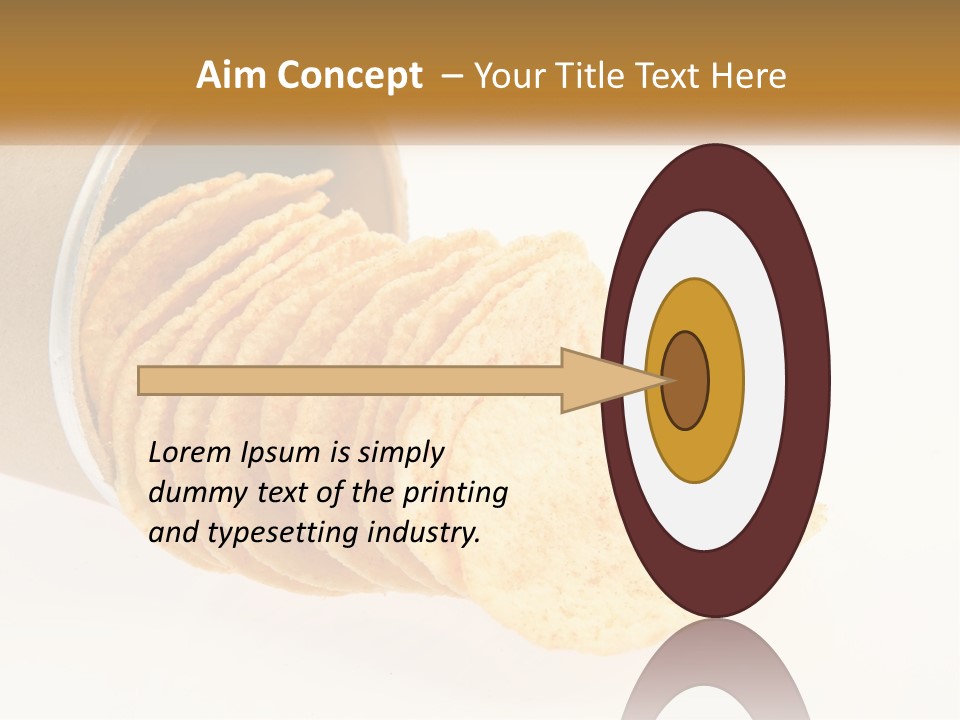 A Pile Of Crackers Sitting Inside Of A Roll Of Paper PowerPoint Template