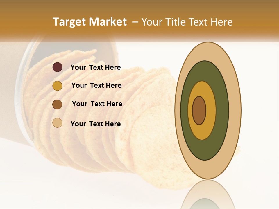 A Pile Of Crackers Sitting Inside Of A Roll Of Paper PowerPoint Template