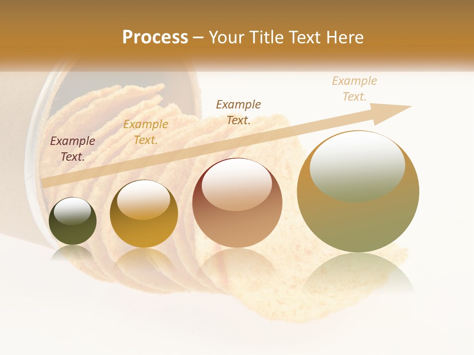 A Pile Of Crackers Sitting Inside Of A Roll Of Paper PowerPoint Template